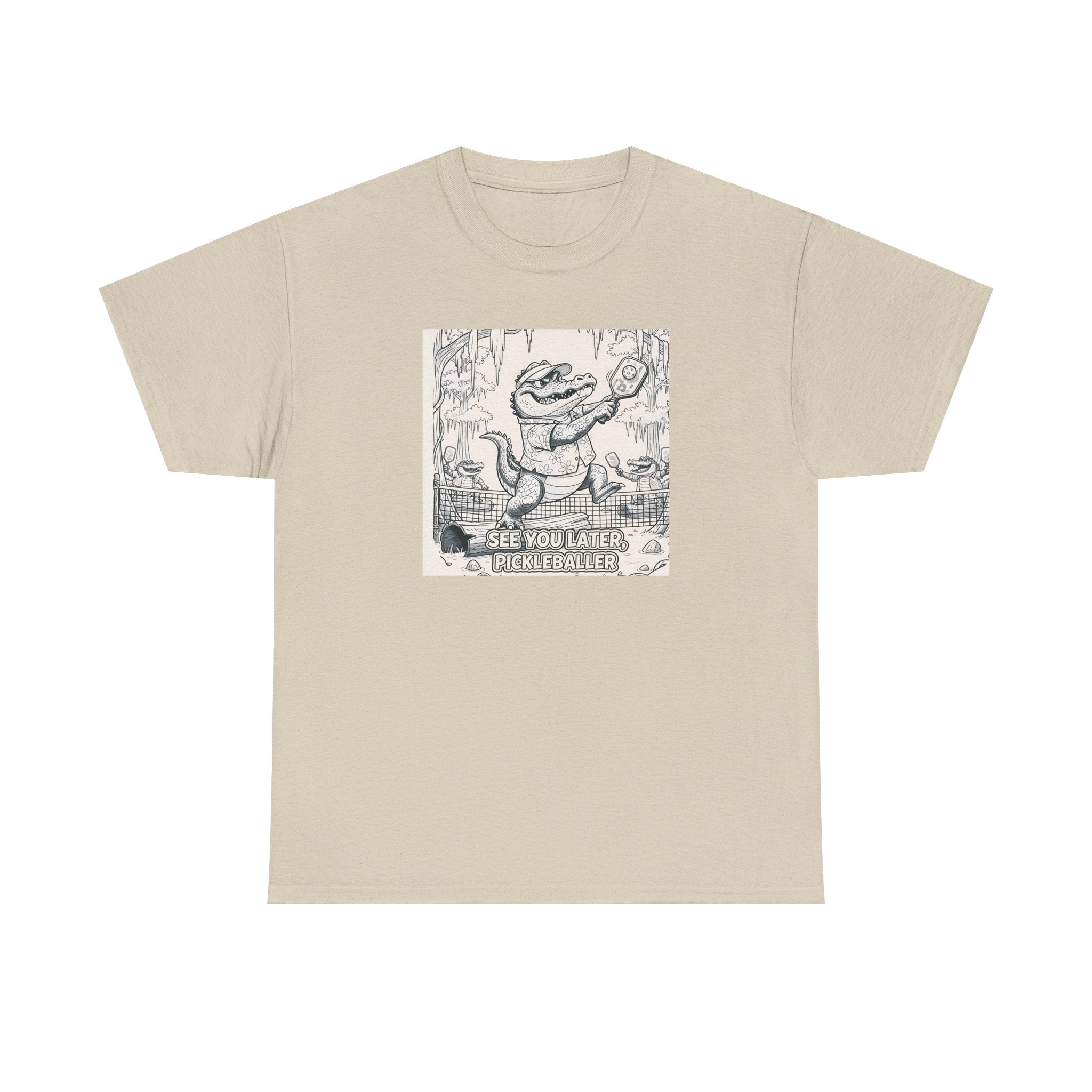 Albert "The Volley" Gator Unisex Heavy Cotton Tee