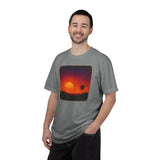 Sunset Palm Silhouette T-shirt | Tropical Sunset Tee