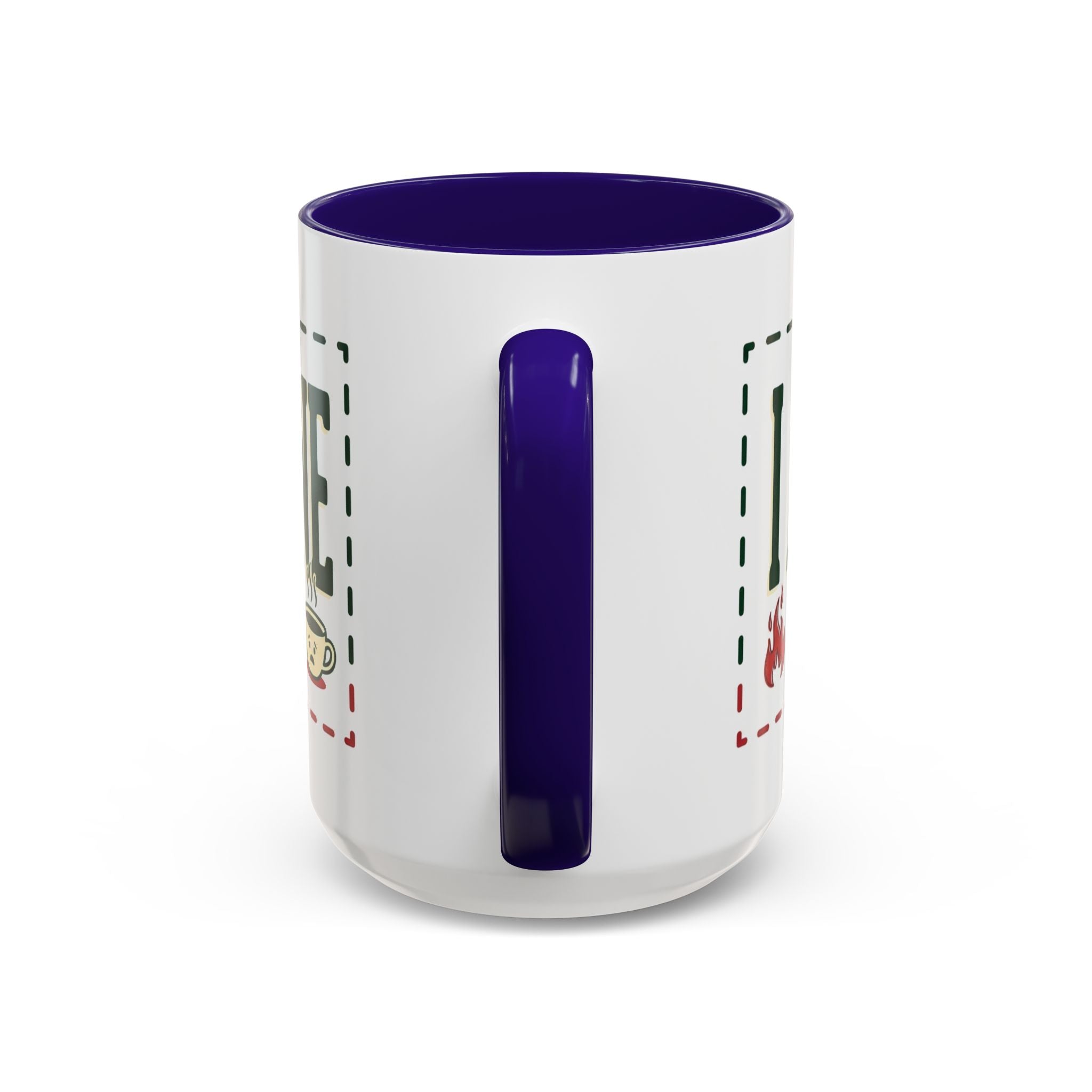 Everything Is Fine funny quote Mug | Colorful 11oz 15oz