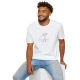 Timmy "The Wind-Stopper" McPar Stickman Golf Tee | T-Shirt