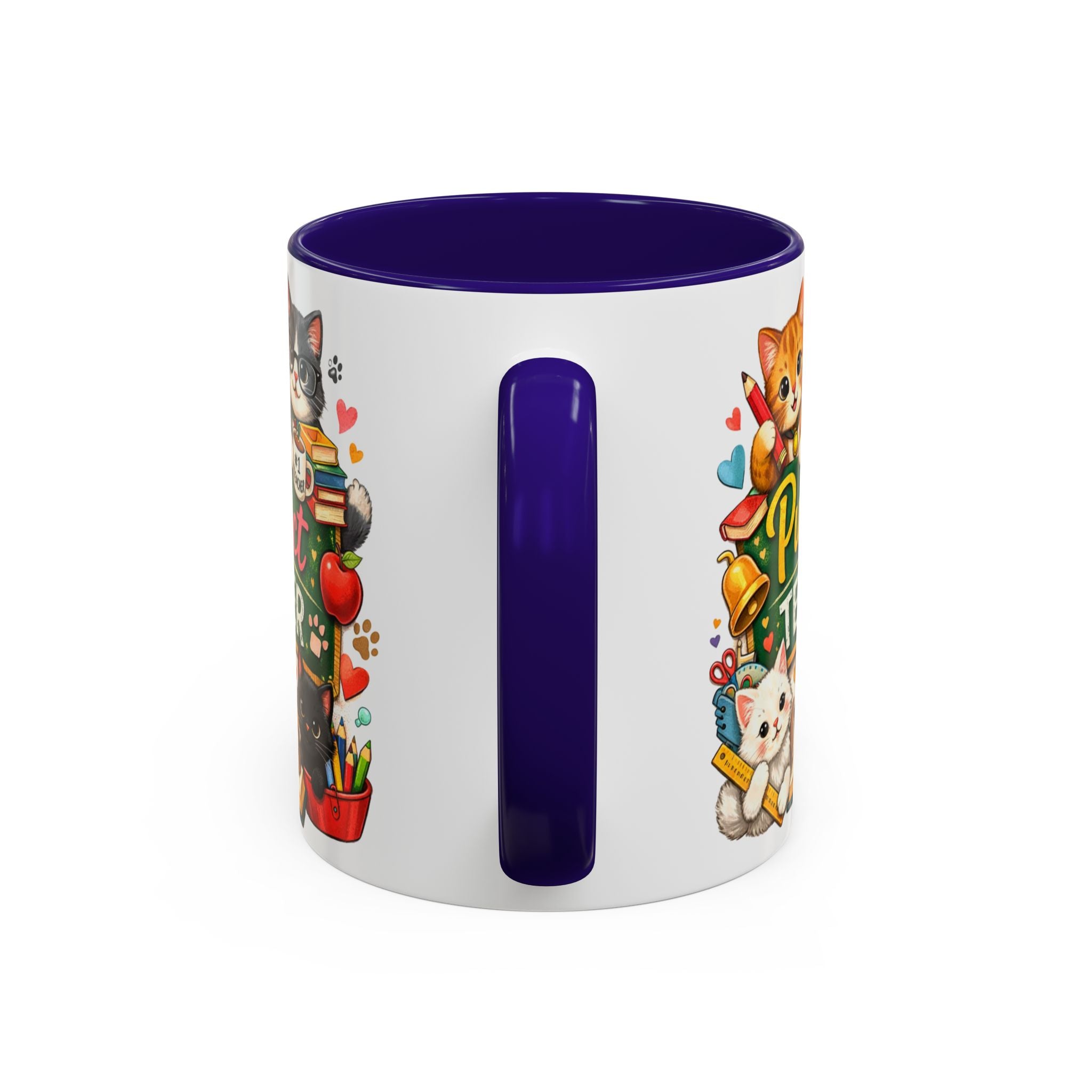 Purr-fect Teacher Mug | Cat Classroom Design, 11oz or 15oz