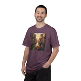 Capybara Venice Gondola Sunset T-shirt | Scenic Canal Travel Art