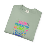 Main Character Energy T-shirt | Colorful Flame, Smiley Icons