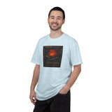Eternal Voyage Sunset Illustration T-Shirt | Vintage Ocean Scene