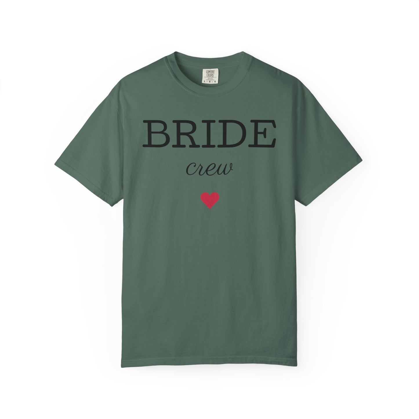Bride Crew T-Shirt | Bachelorette Party Tee, Heart Bridesmaid Shirt