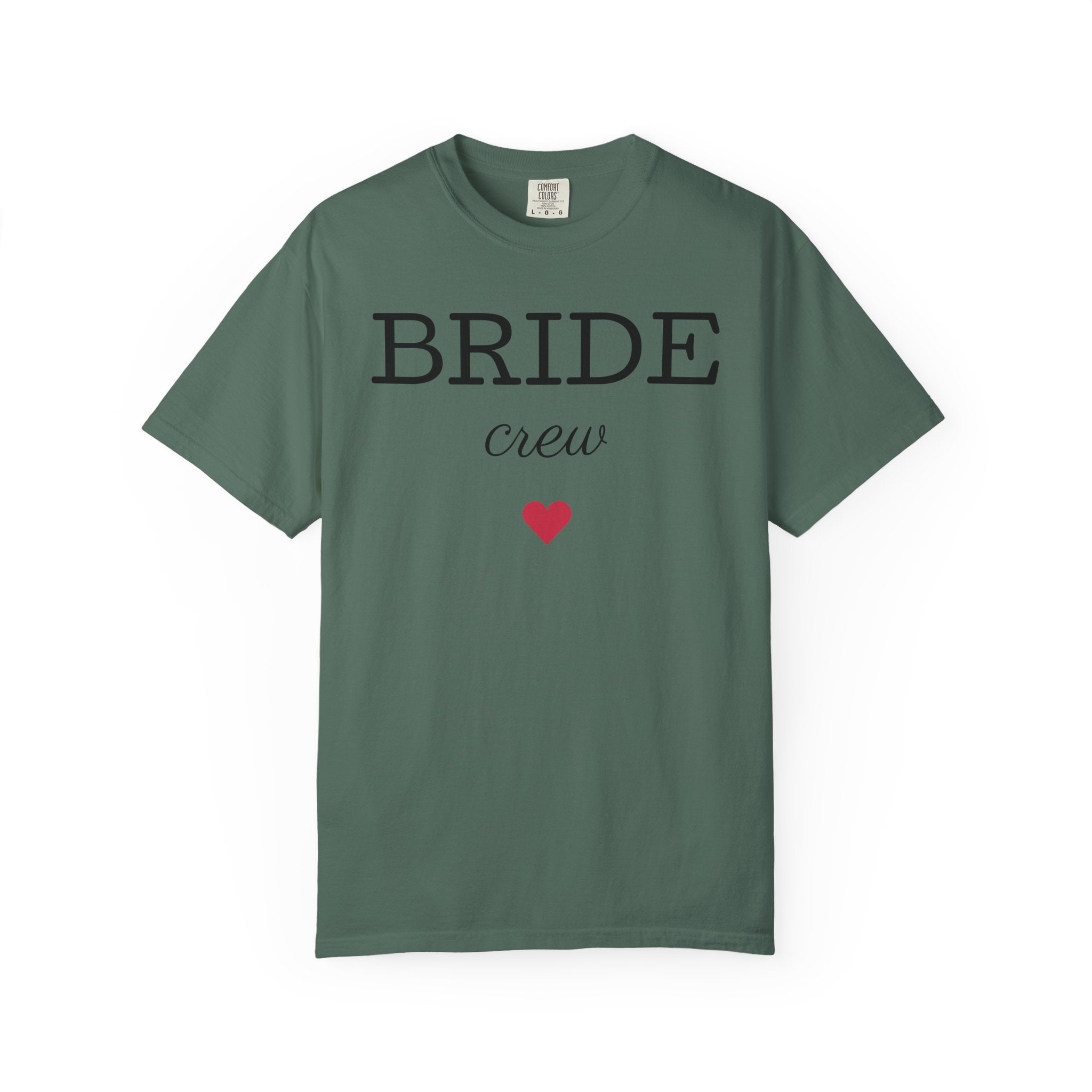 Bride Crew T-Shirt | Bachelorette Party Tee, Heart Bridesmaid Shirt