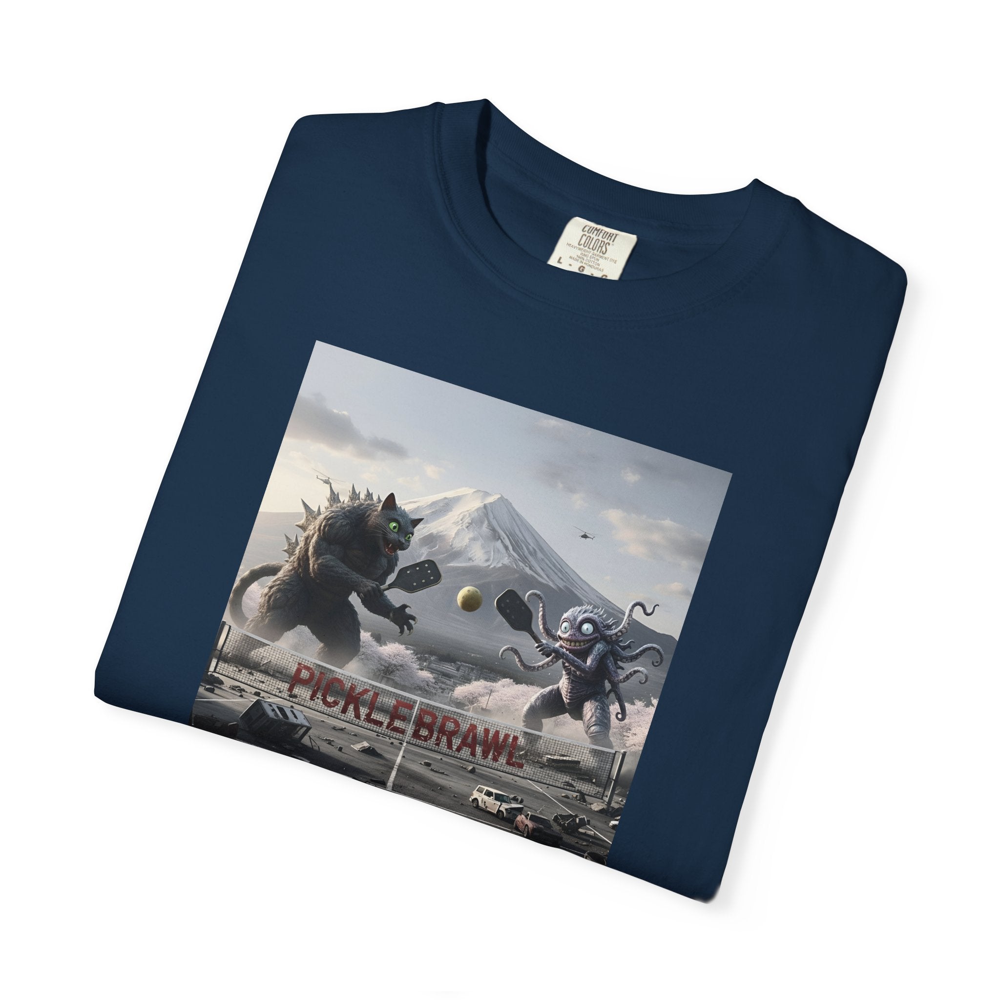 Pickle Brawl Monster Fight T-shirt |
