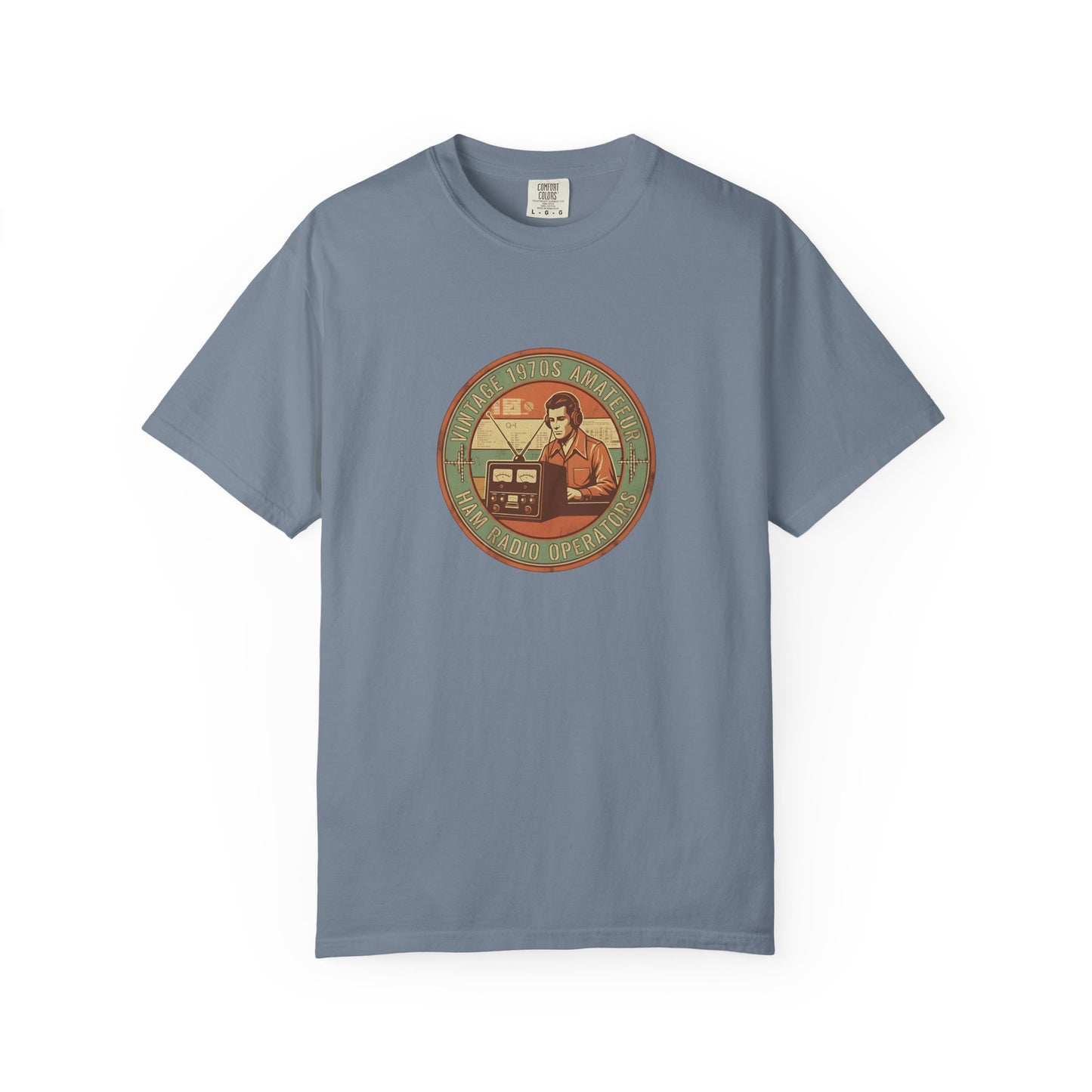 70s Retro Radio Ham T-shirt | Vintage Ham Radio Design