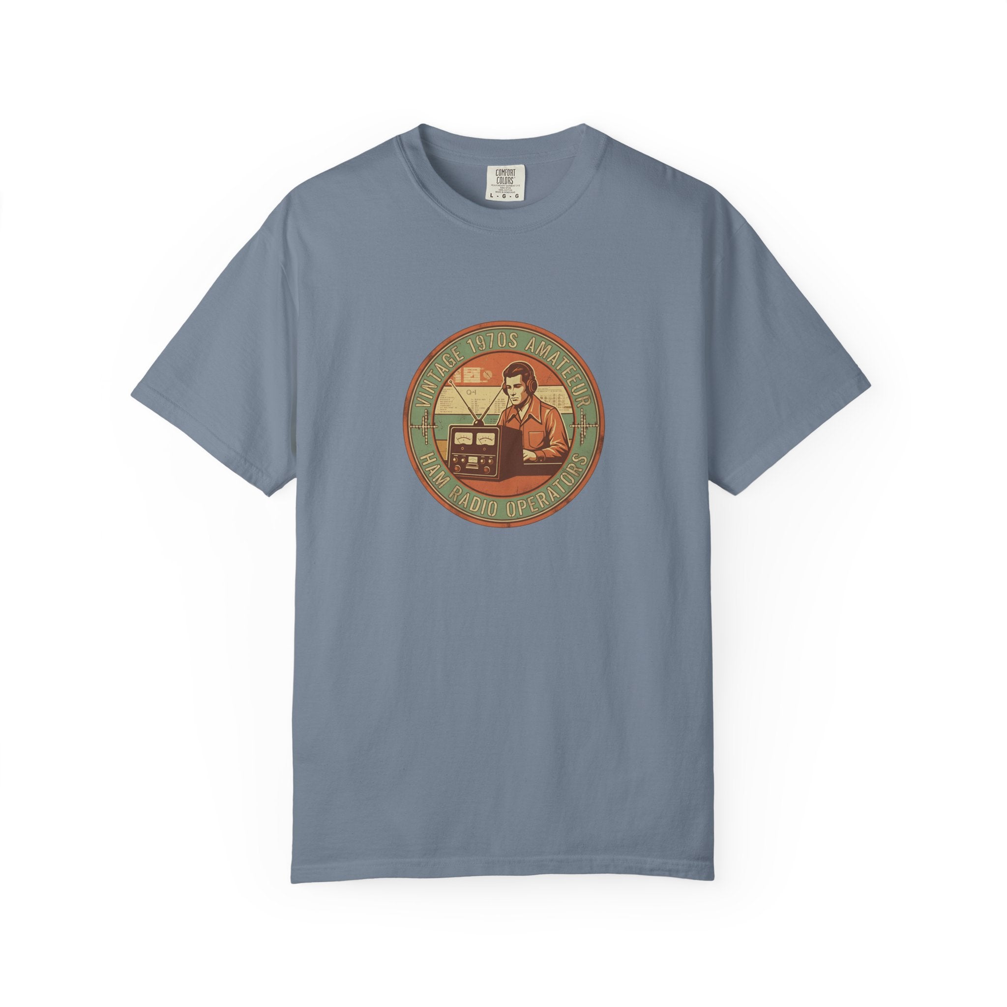 70s Retro Radio Ham T-shirt | Vintage Ham Radio Design