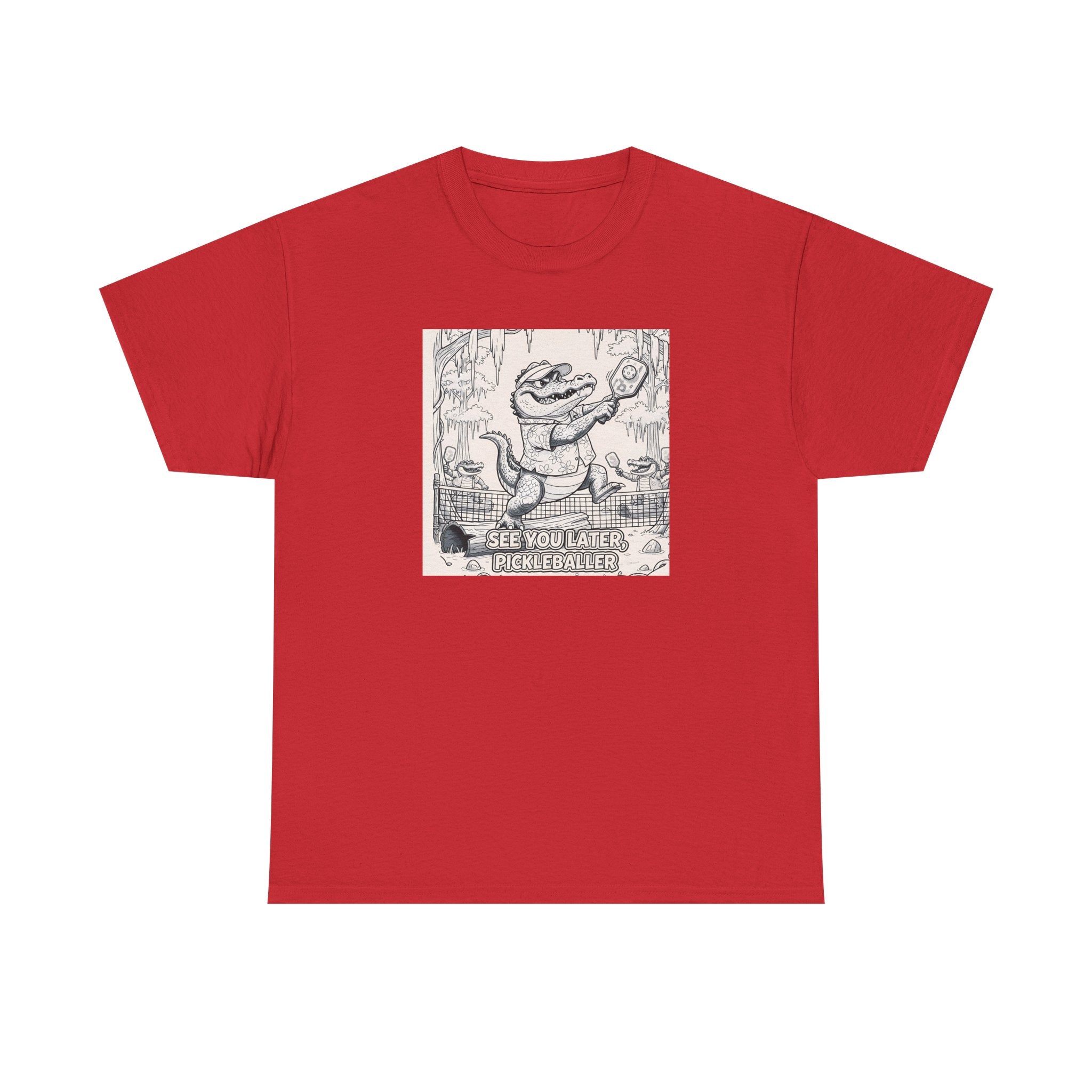 Albert "The Volley" Gator Unisex Heavy Cotton Tee