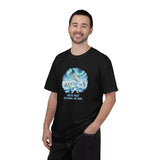 Arctic Rally Polar Bears Playing Pickleball T-Shirt | Northern Lights Illustration