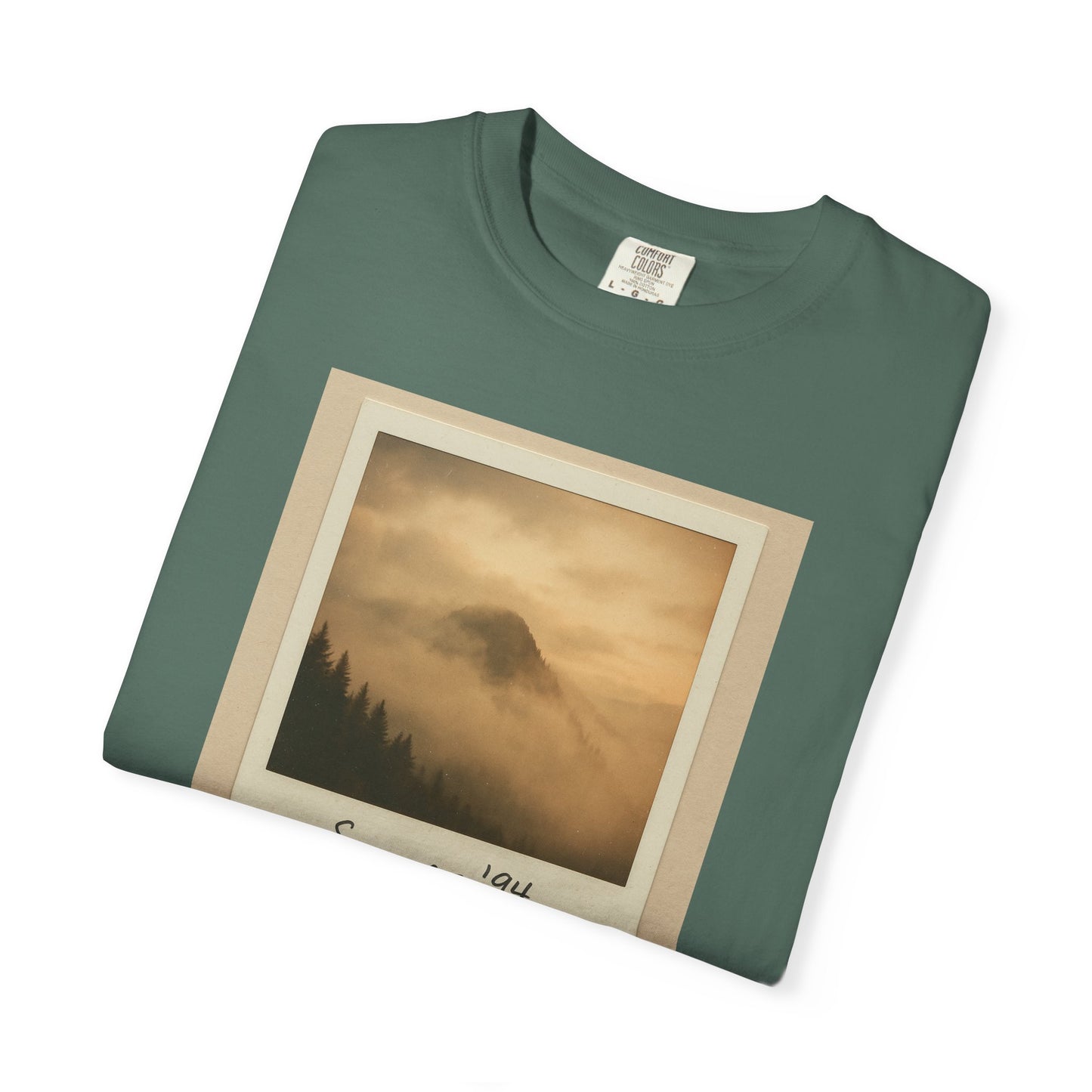 Vintage Polaroid Mountain Photo T-Shirt | Summer '94