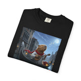 Capybara Gondolier Venice Night T-shirt | Romantic Venetian Canal Illustration