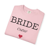 Bride Crew T-Shirt | Bachelorette Party Tee, Heart Bridesmaid Shirt