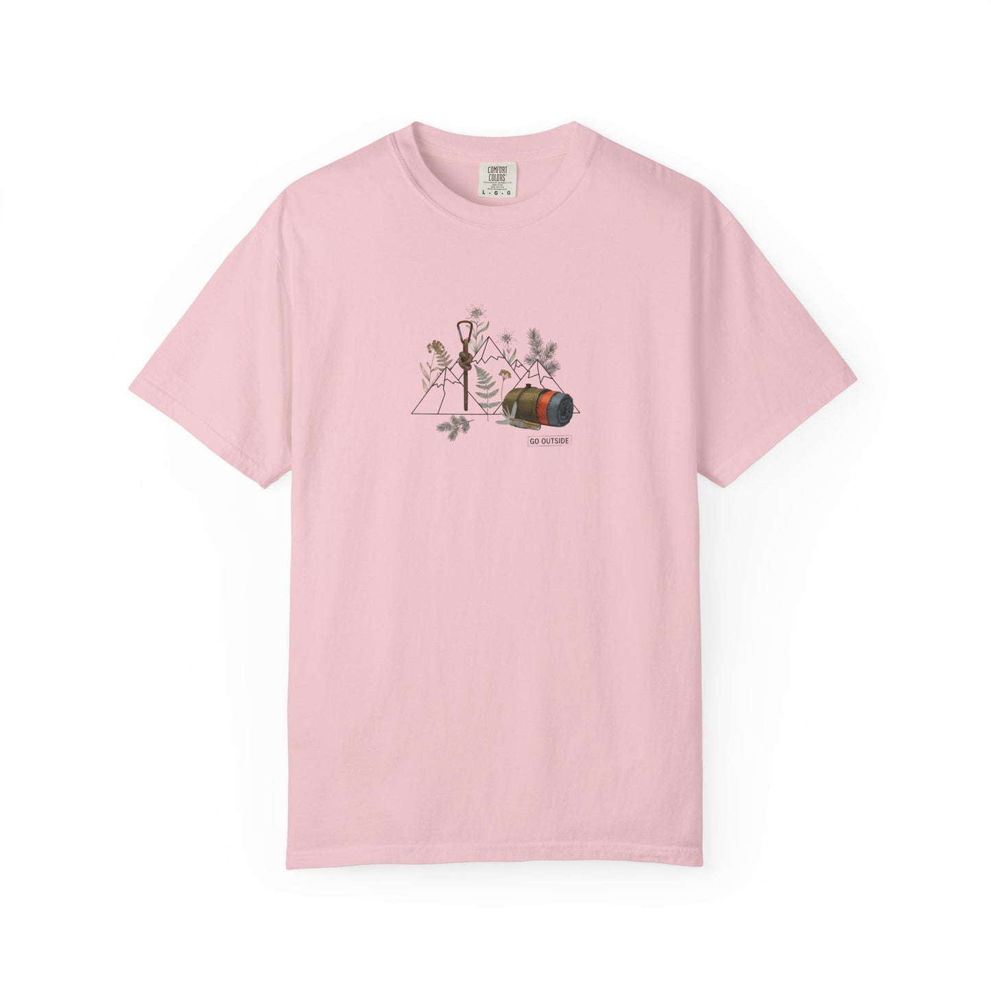 Mountains Camping Outdoors Tee | Adventure Gear Graphic T-Shirt