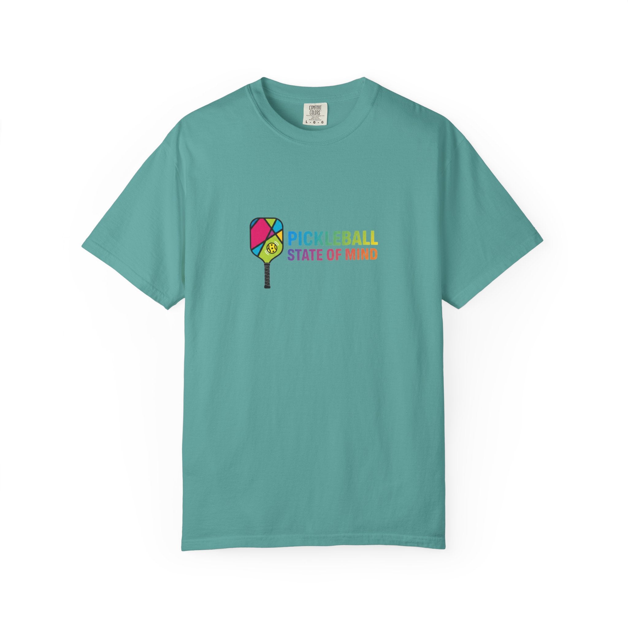 Pickleball State of Mind T-shirt | Colorful Paddle Graphic