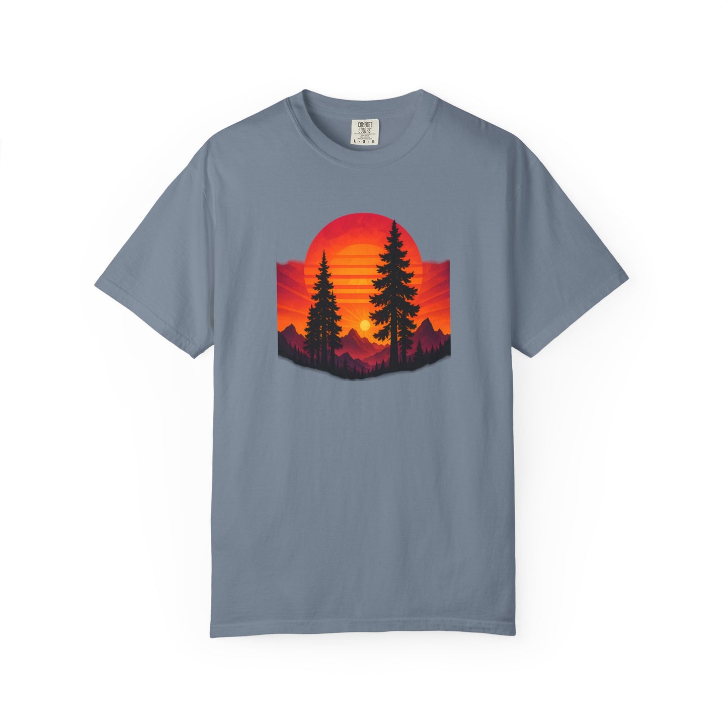 Mountain Sunset Pines T-shirt | Ridgeline Graphic