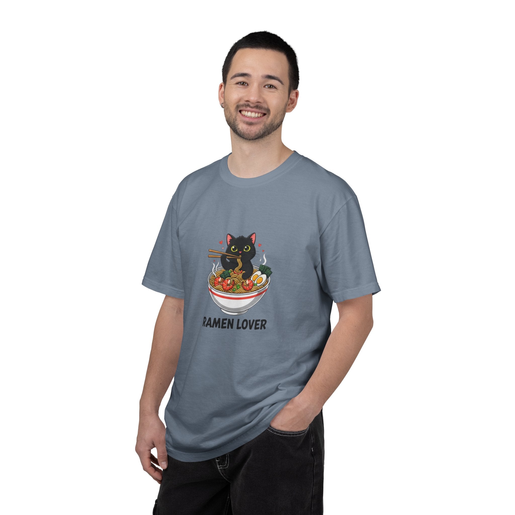 Ramen Cat Garment-Dyed T-shirt