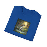 Slow Living Sloth Golfer T-Shirt | Zen Sportswear Tropical Golf Silas