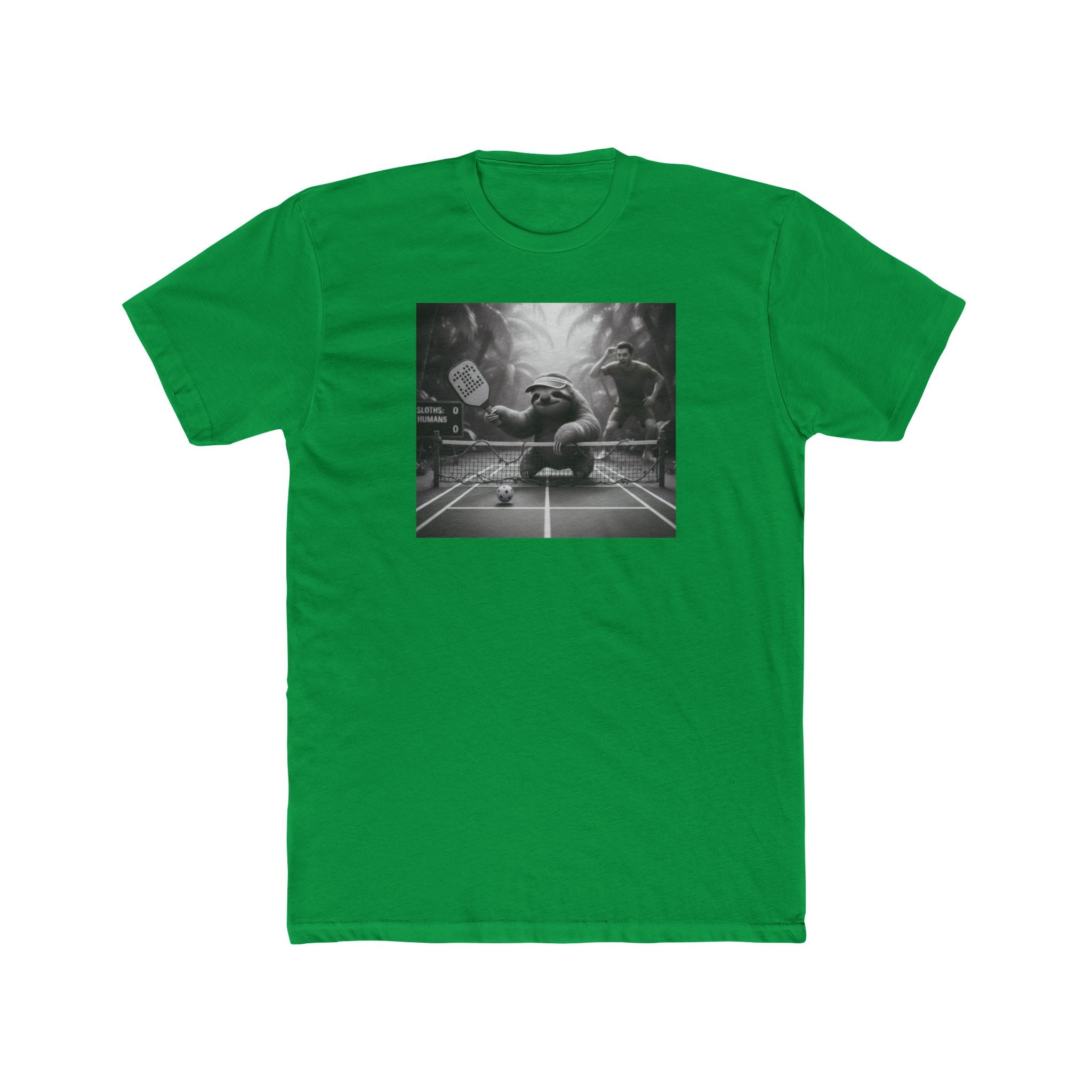 Dink-Shot Sloth Pickleball Tee | Slow-Motion Sportswear Parody