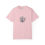 Wildflower Bouquet T-Shirt | Centered Floral Illustration, Daisies & Roses