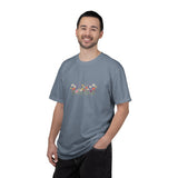 Wildflower Meadow watercolor floral design T-shirt | botanical garden tee
