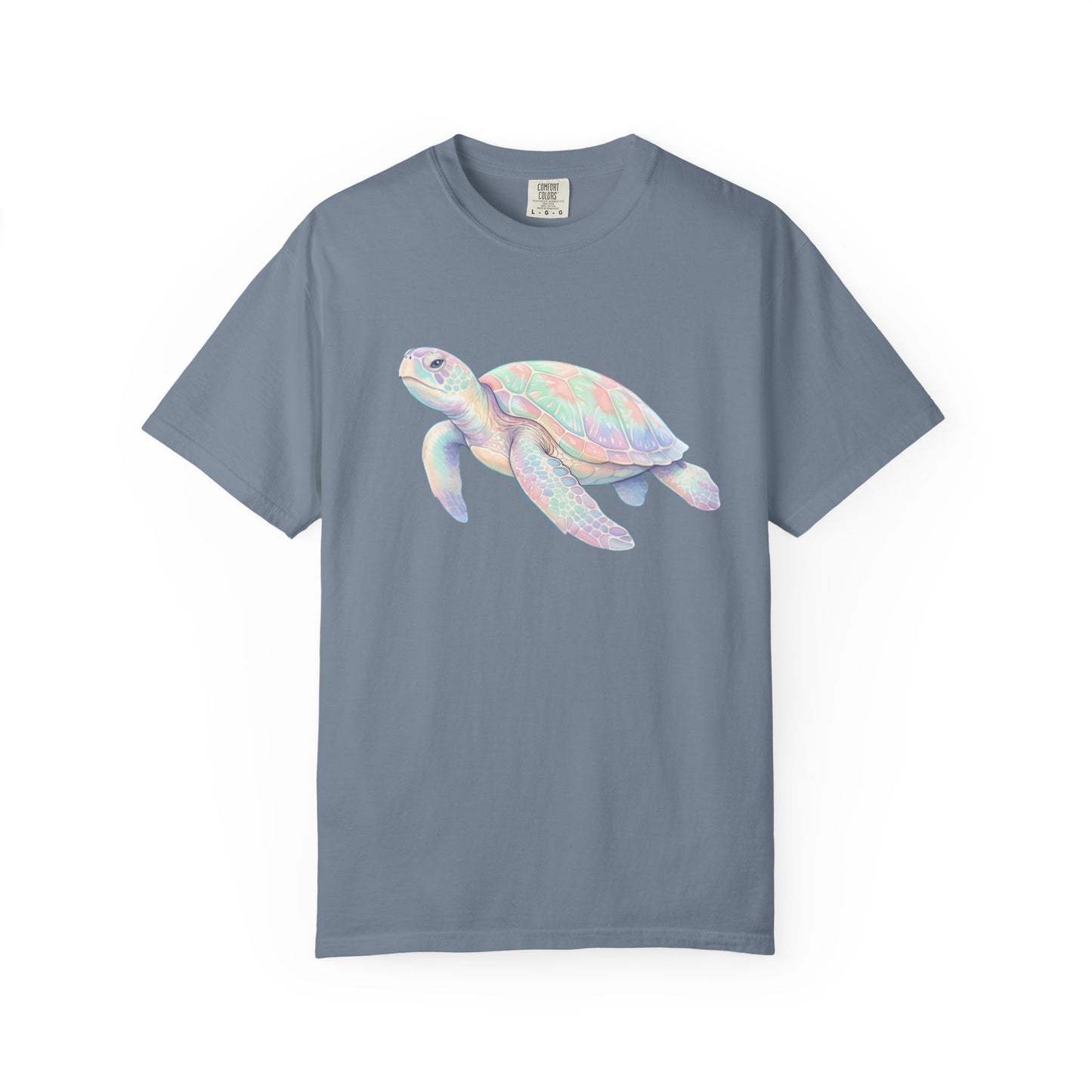 Pastel Sea Turtle T-shirt | Watercolor Marine Life Tee