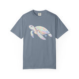 Pastel Sea Turtle T-shirt | Watercolor Marine Life Tee
