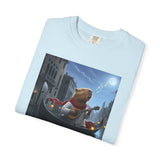 Capybara Gondolier Venice Night T-shirt | Romantic Venetian Canal Illustration