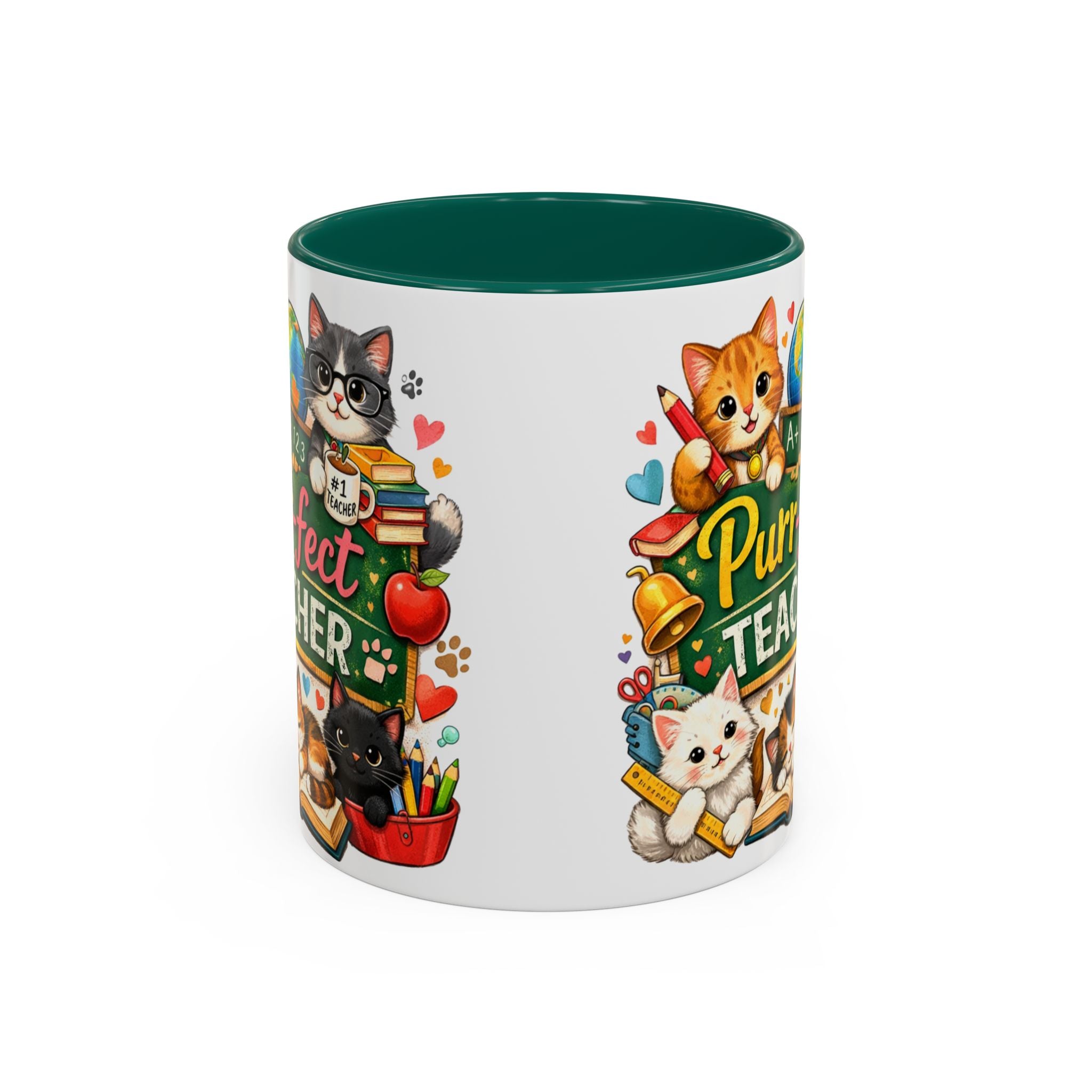 Purr-fect Teacher Mug | Cat Classroom Design, 11oz or 15oz