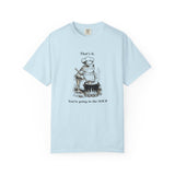 Funny Chef Frog Soup T-shirt | Toad Cooking Quote Tee