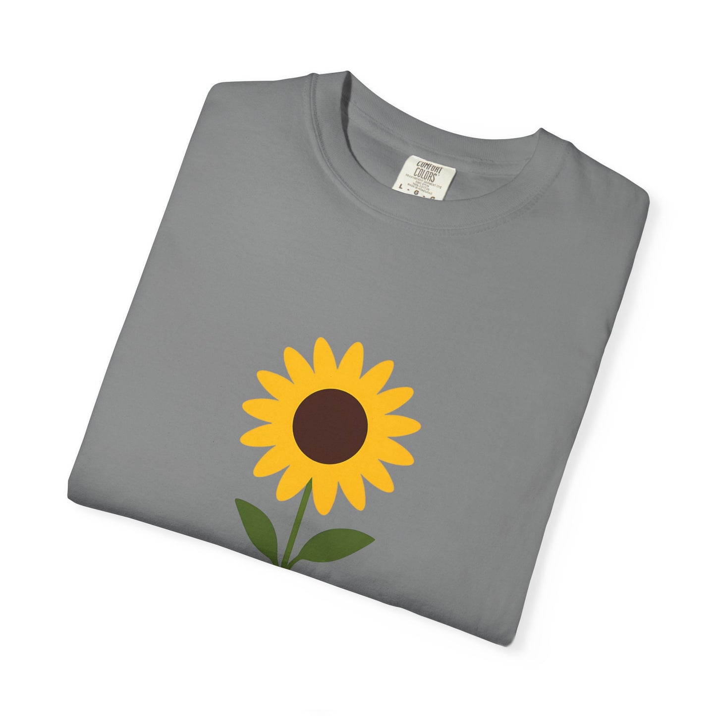Sunflower Graphic T-shirt | Minimal Floral Tee
