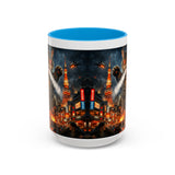 Catzilla Tokyo Cityscape Mug | Color Interior 11oz 15oz