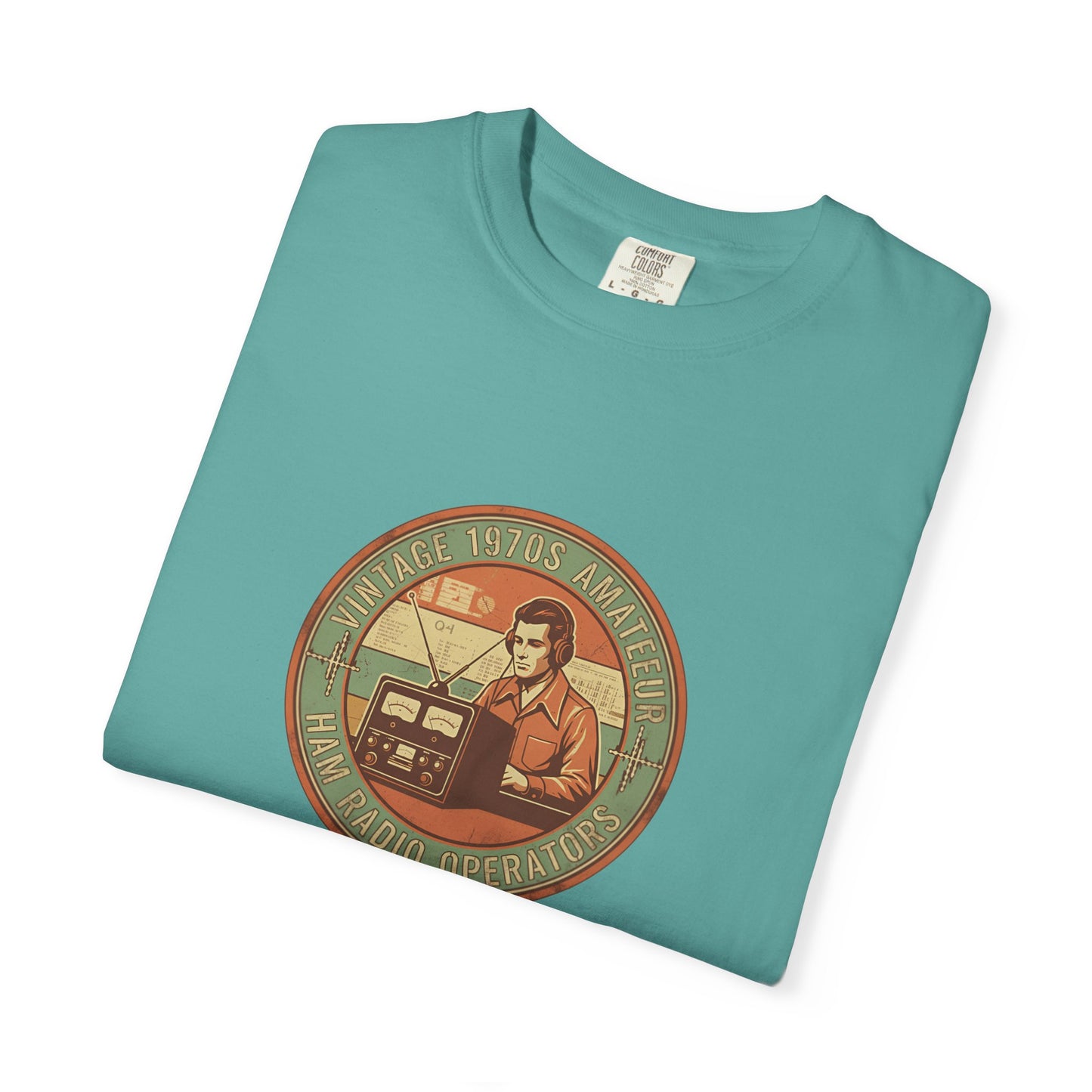 70s Retro Radio Ham T-shirt | Vintage Ham Radio Design