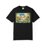 Silly Goose Dinks Cartoon Goose T-Shirt | Vintage Picnic Pond Illustration