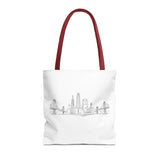 San Francisco Skyline Tote Bag | Minimal City Line Art
