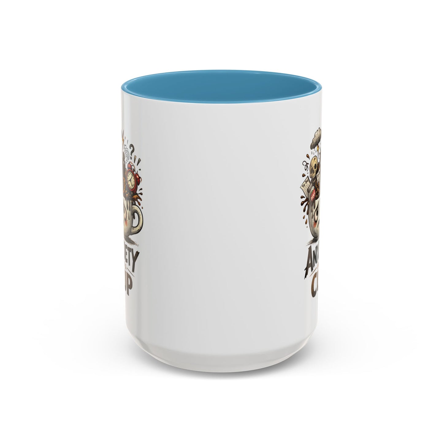 Anxiety in a Cup Coffee Mug | Accent 11oz 15oz