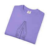 Yoga Namaste Praying Shirt – Unisex Spiritual Hands Henna Tattoo Tees
