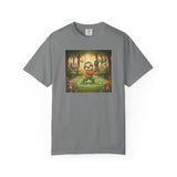 Sloth Pickleball Illustration T-shirt | Whimsical Forestcore Slow Living