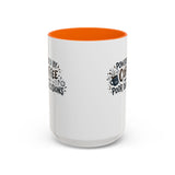 Powered by Coffee and Poor Decisions Mug | Accent Coffee Mug 11oz 15oz