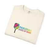 Pickleball State of Mind T-shirt | Colorful Paddle Graphic