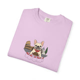 French Bulldog Chef T-shirt | Cute Dog Cooking Illustration, Bistro Theme