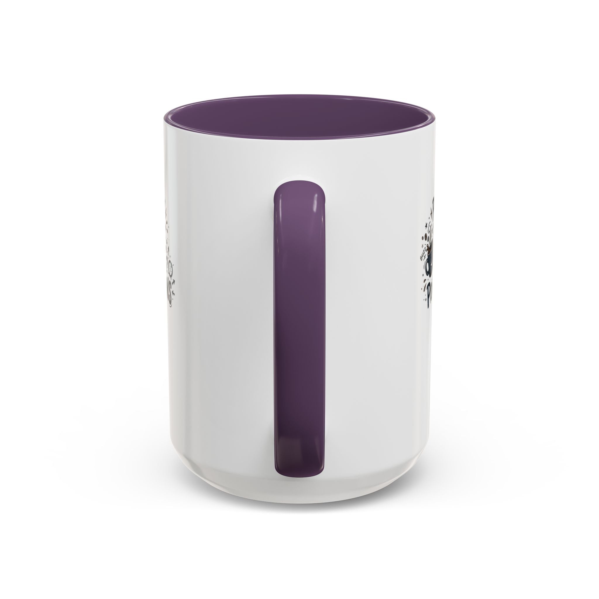 Powered by Coffee and Poor Decisions Mug | Accent Coffee Mug 11oz 15oz