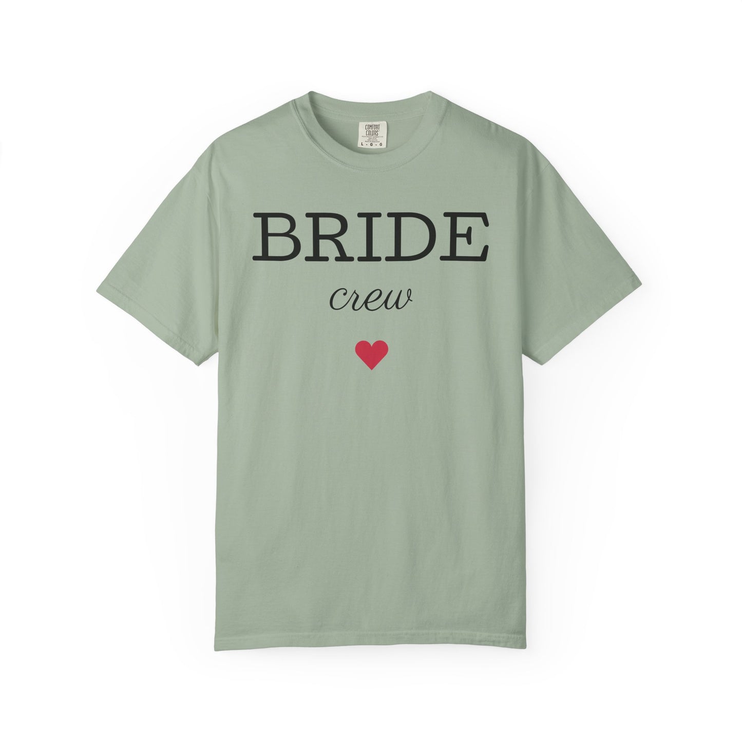 Bride Crew T-Shirt | Bachelorette Party Tee, Heart Bridesmaid Shirt