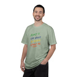 Admit It Life Would Be Boring Without Me T-shirt | Funny Rainbow Quote Tee