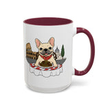 French Bulldog Pasta in Rome Mug | Ceramic Coffee Cup