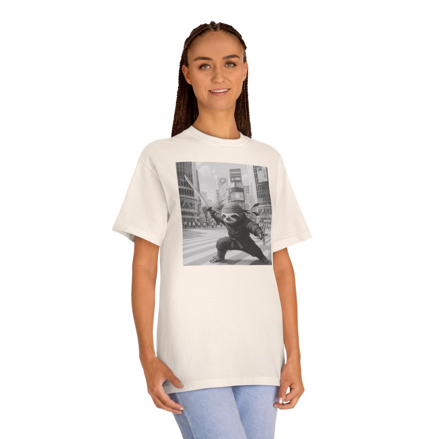 Un-Hurry Sloth Ninja Tee | Slow Living, Zen Grit, Stealth-Lag Design