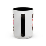 Hug in My Mug Mug | Cute Pink Cup, Heart Coffee Design