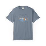 Capybara Pickleball Academy T-shirt | Capybara Cartoon Pickleball Design