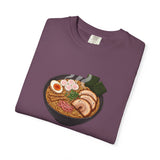 Ramen Bowl Illustration T-shirt | Cute Noodle Soup Graphic